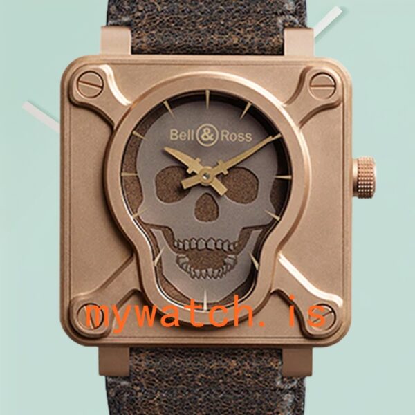 Bell & Ross Instruments Automatic Silver Dial BR01-92 46mm Mens: Genuine vs. Replica