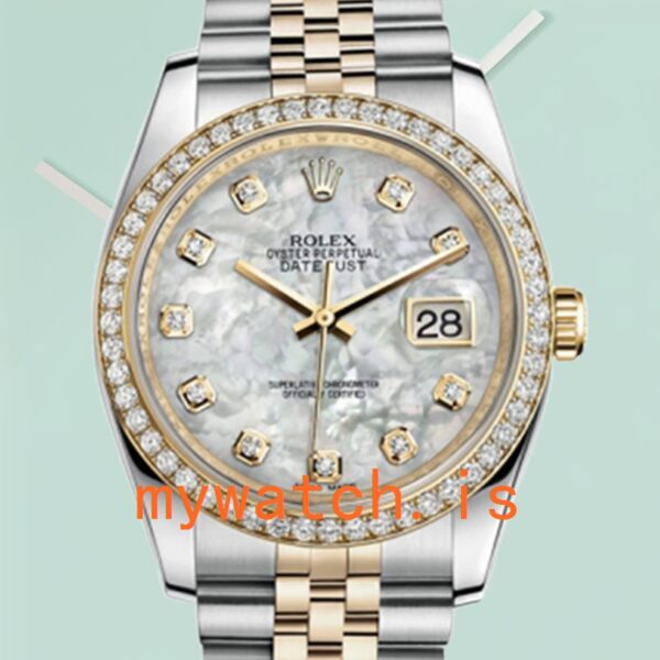 Rolex Datejust 116243MDJ 36mm Mens Silver-tone: A Timeless Masterpiece