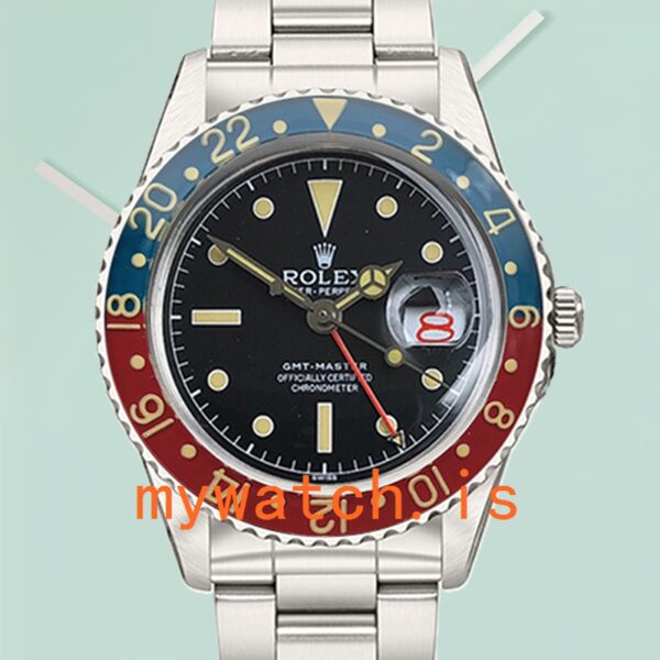 Rolex GMT-Master 6542 Mens 40mm Black Dial: A Comprehensive Guide