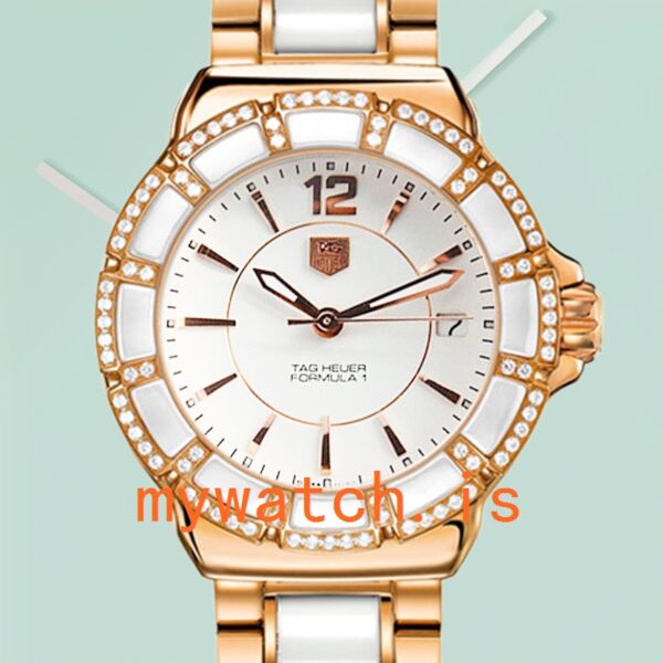 Tag Heuer Formula 1 38mm Formula1WSB-008 Ladies White Dial Stainless Steel: A Timeless Piece