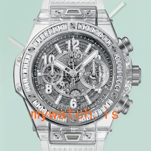 Hublot Big Bang 45mm Mens 411.JX.4802.RT.1904 Transparent: Authentic vs. Replica