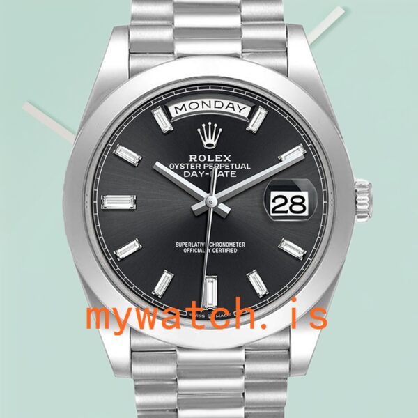 Rolex Day-Date 228206 Men’s 40mm Silver-tone: A Symbol of Prestige and Precision